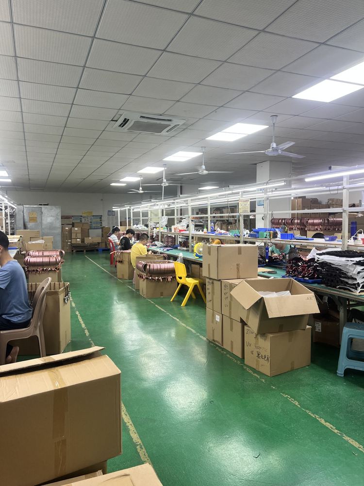 Kingsel Bluetooth headphone production line and packing tables